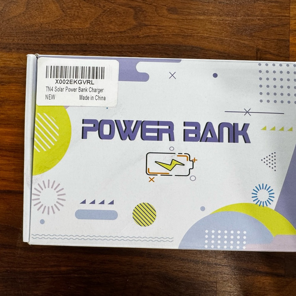 Solar Power Bank Charger